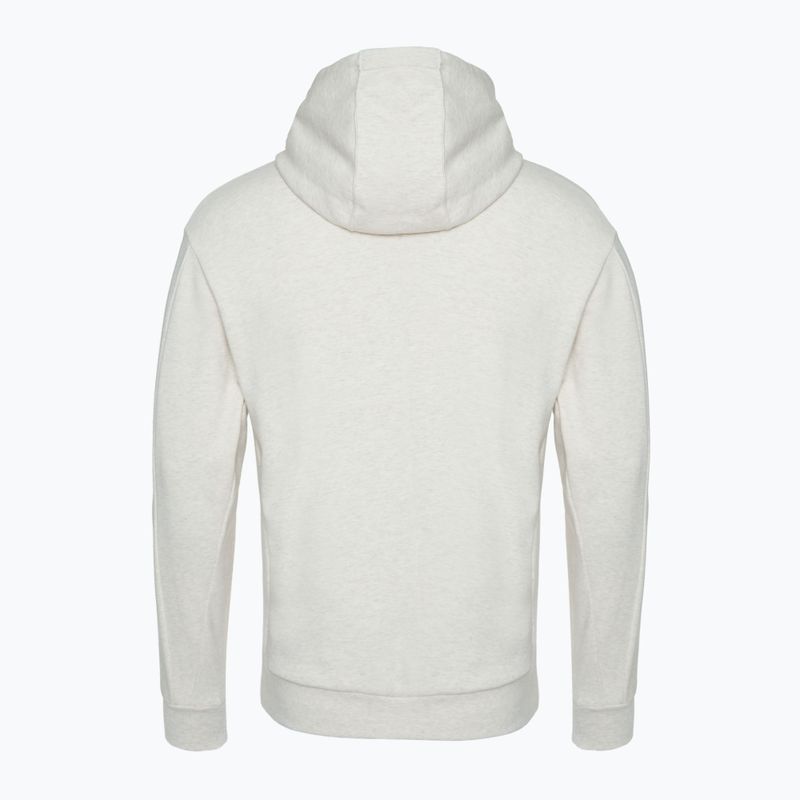 Men's tennis sweatshirt Nike Court Dri-Fit Heritage Hoodie light orewood brown / pale ivory 2