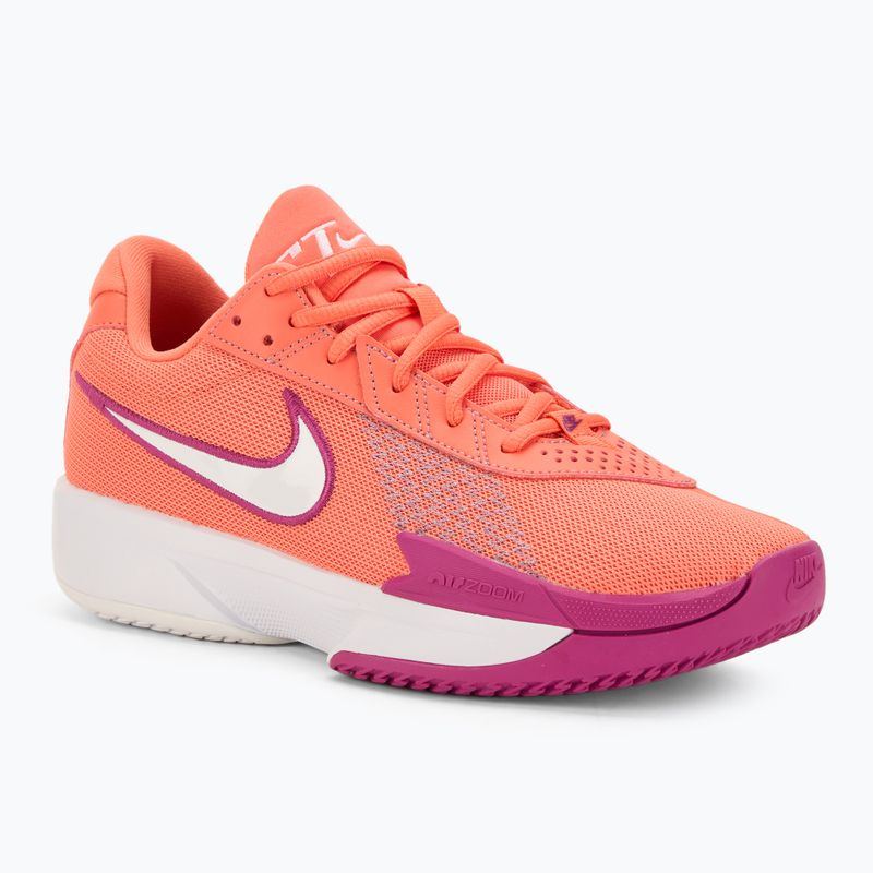 Nike G.T. Cut Academy men's basketball shoes light wild mango/hot fuchsia/plum dust/white