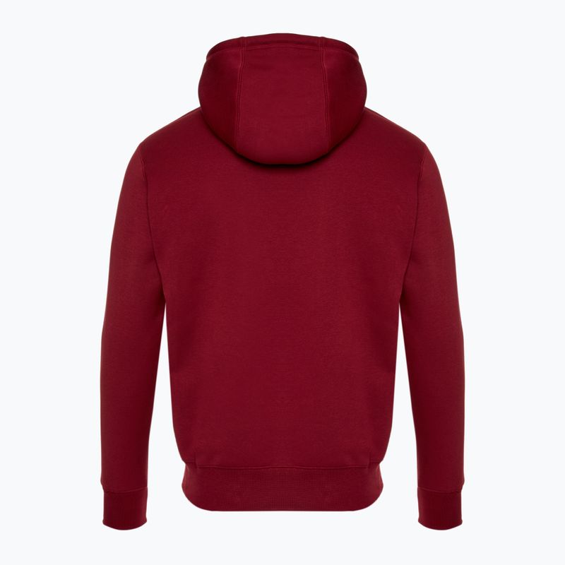 Men's Nike Club Fleece Hoodie team red/team red 2