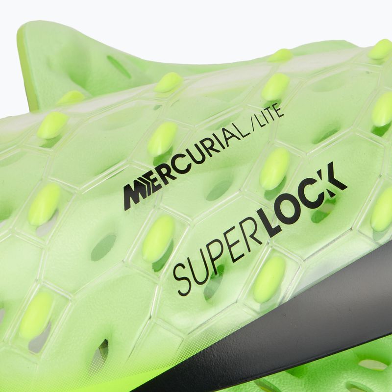 Nike Mercurial Lite Superlock shin guards volt/barely volt/black 2