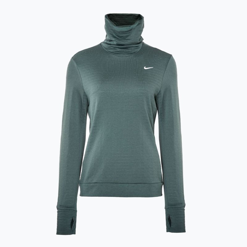 Nike Therma-FIT Swift Element women's running sweatshirt vintage green/reflective silver