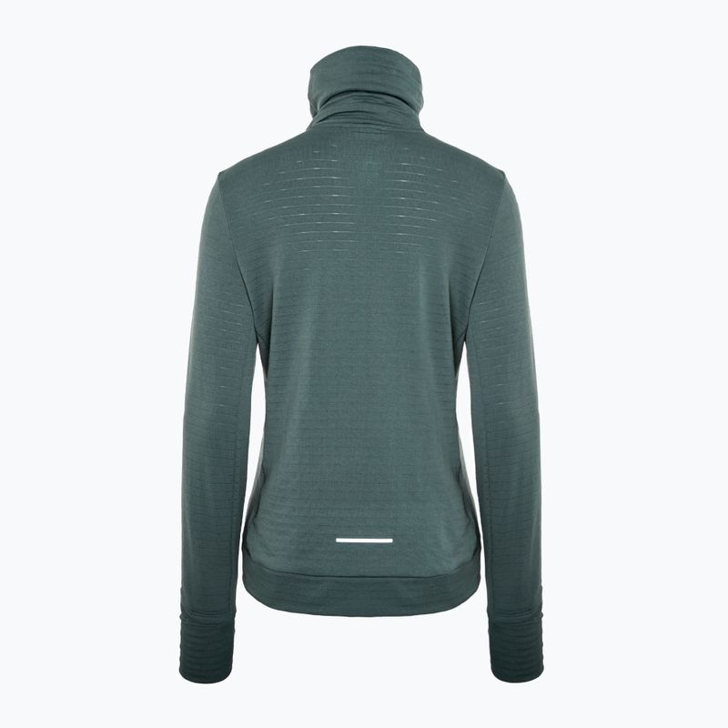 Nike Therma-FIT Swift Element women's running sweatshirt vintage green/reflective silver 2