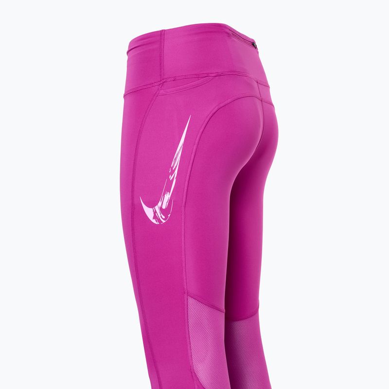 Nike Fast Swoosh women's leggings 7/8 hot fuchsia/beyond pink 3