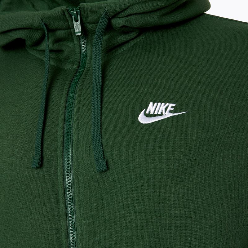 Men's Nike Sportswear Club Fleece sweatshirt fir/fir/white 3