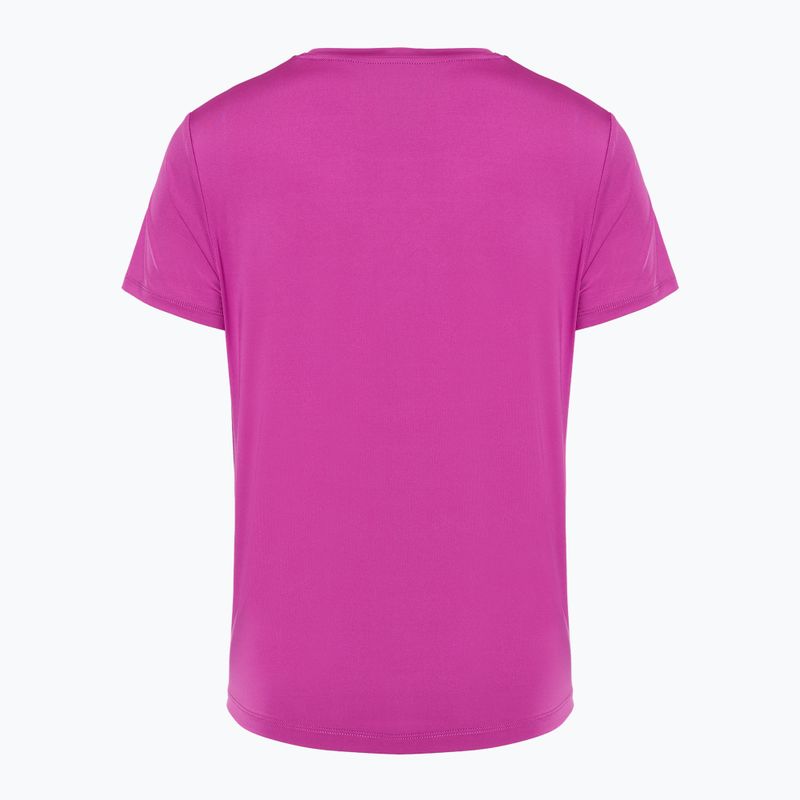 Women's Nike One Classic Dri-Fit t-shirt hot fuchsia / black 2