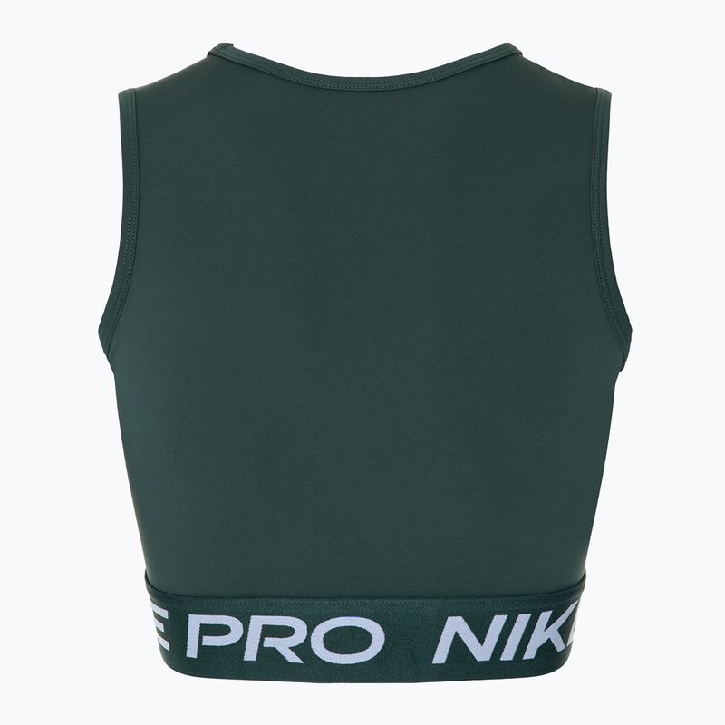 Nike Pro Dri-Fit vintage green/white women's training tank top 2