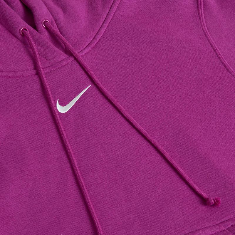 Women's sweatshirt Nike Sportswear Phoenix Fleece hot fuchsia / sail 3