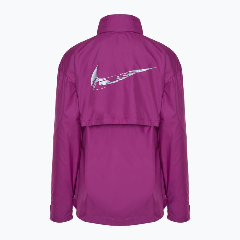 Nike Fast Repel women's running jacket hot fuchsia 2