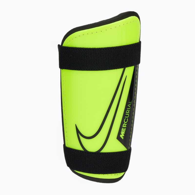 Nike Mercurial Hardshell shin guards volt/ black/ black 2