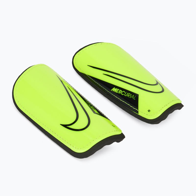 Nike Mercurial Hardshell shin guards volt/ black/ black 3