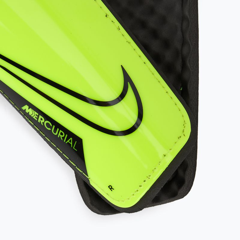 Nike Mercurial Hardshell shin guards volt/ black/ black 4