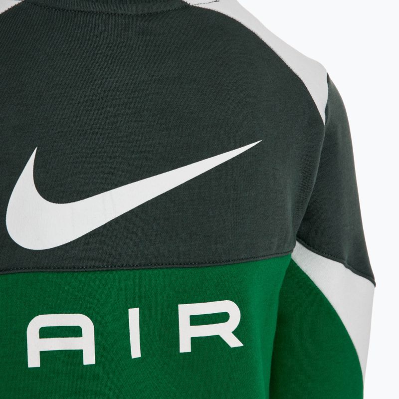 Nike Air Crew children's sweatshirt malachite/vintage green/sail/sail 4