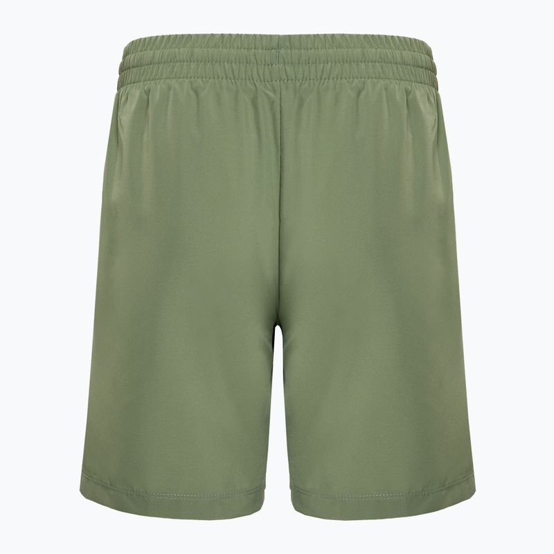 Nike Dri-Fit Multi oil green/white children's training shorts 2