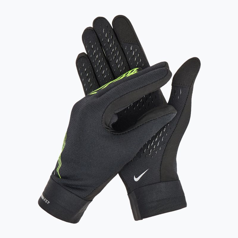 Children's gloves Nike Academy Therma-FIT black/black/volt