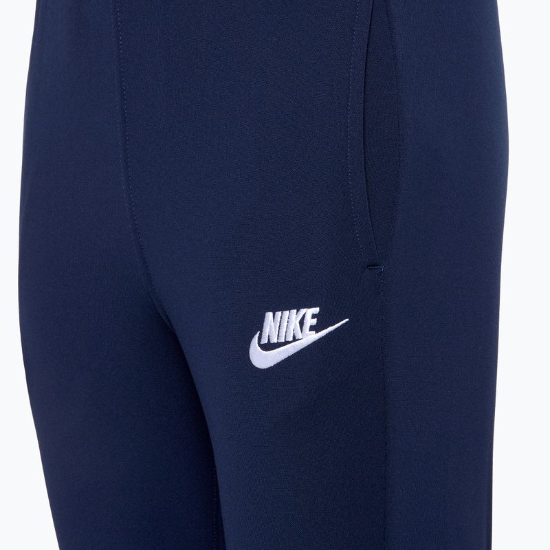 Nike Sportswear children's tracksuit obsidian/ vintage green/ obsidian/ white 7