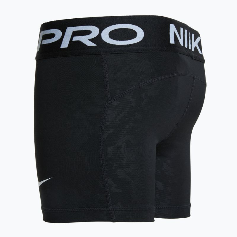 Nike Pro Dri-FIT children's training shorts black / white 3