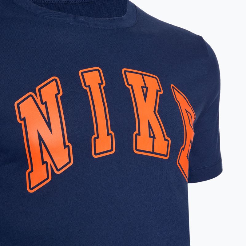 Men's Nike Sportswear Club midnight navy T-shirt 3