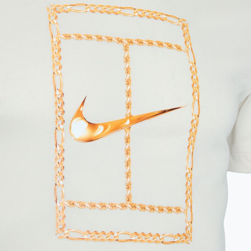 Men's Nike Court Dri-FIT Tennis shirt light orewood brown 3