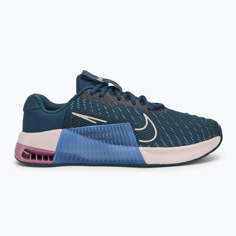 Women's training shoes Nike Metcon 9 armoury navy/ plum dust/ aegean storm/ platinumviolet 2