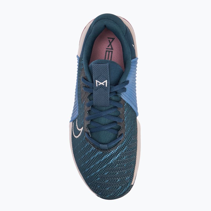 Women's training shoes Nike Metcon 9 armoury navy/ plum dust/ aegean storm/ platinumviolet 5