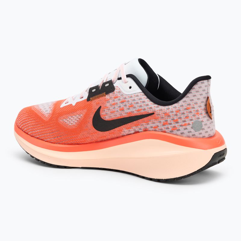 Nike Vomero 17 women's running shoes white/light wild mango/crimson tint/black 3