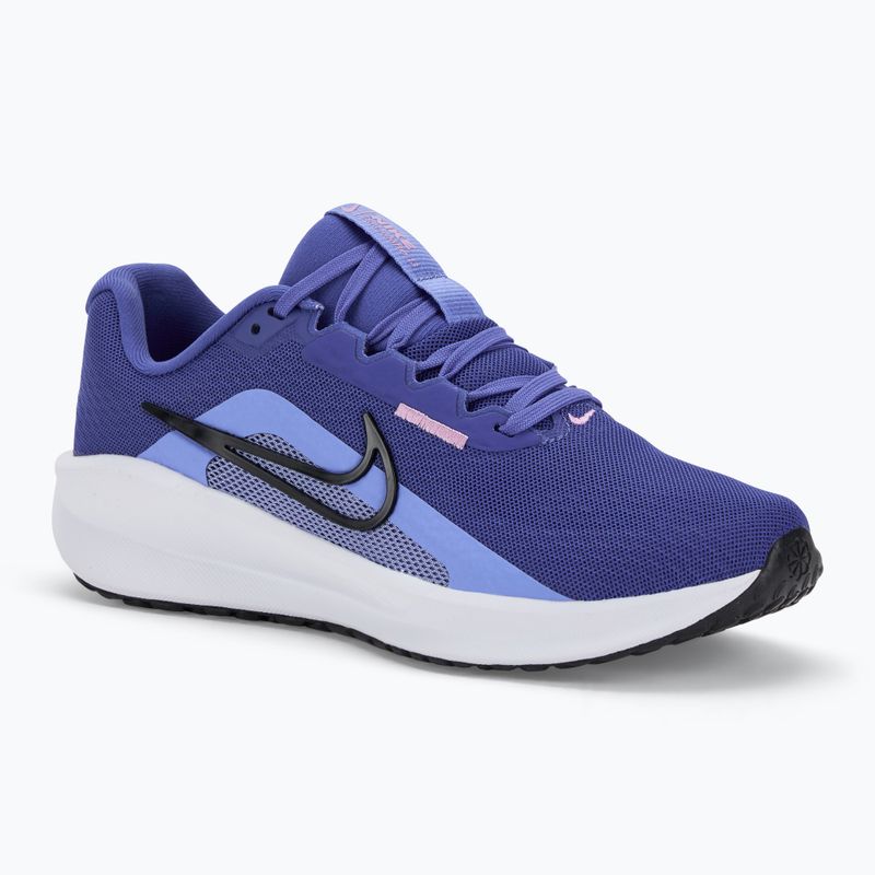 Nike Downshifter 13 women's running shoes astronomy blue/beyond pink/white/black