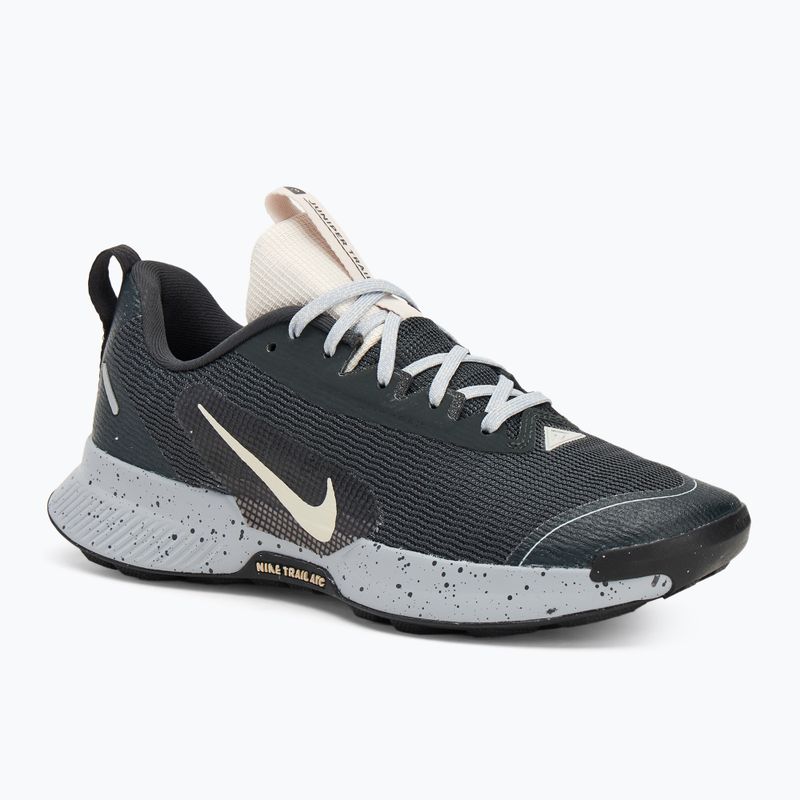 Nike Juniper Trail 3 women's running shoes dark smoke grey/black/wolf grey/lightorewoodbrown