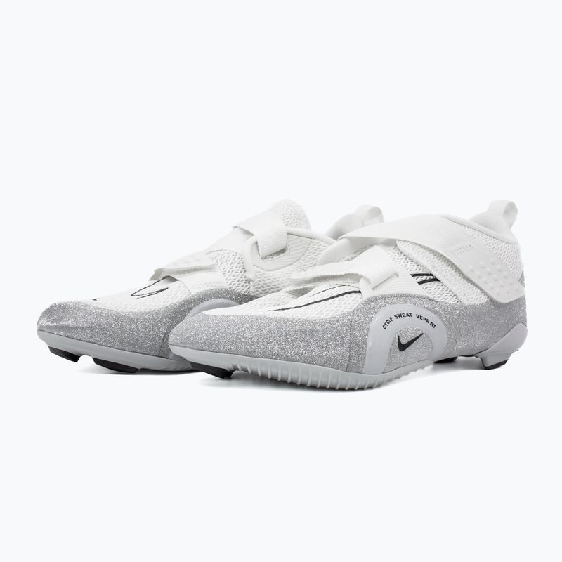 Nike Superrep Cycle 2 Premium summit white/pure platinum/black road shoe 3