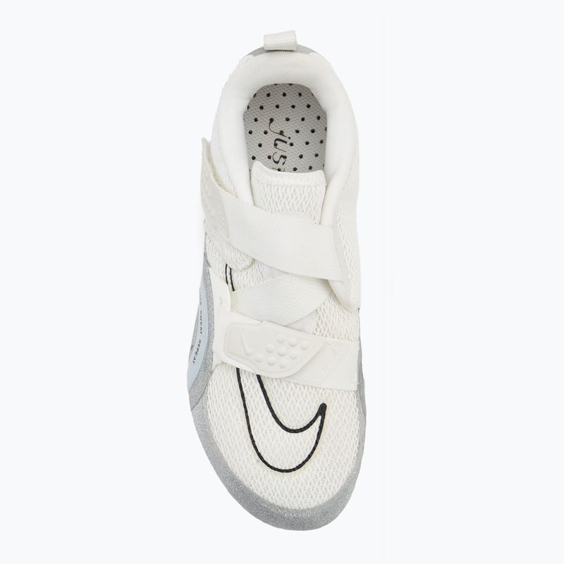 Nike Superrep Cycle 2 Premium spinning shoes summit white/pure platinum/black 5