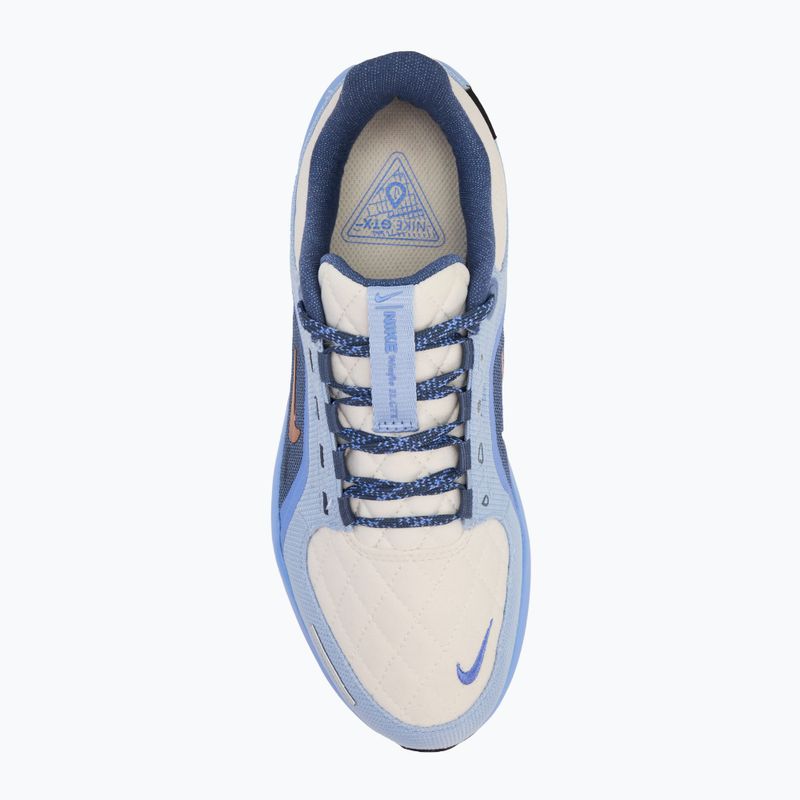 Women's running shoes Nike Winflo 11 GORE-TEX phantom/footballgrey/cobaltbliss/metallicredbronze 5