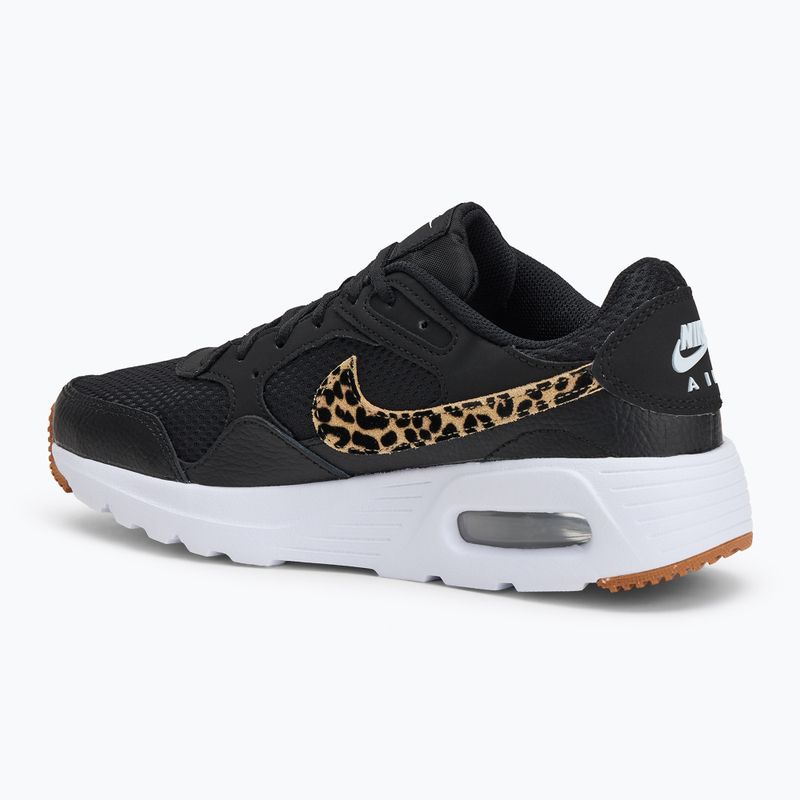 Nike Air Max SC women's shoes black/ sesame/ hemp/ white 3