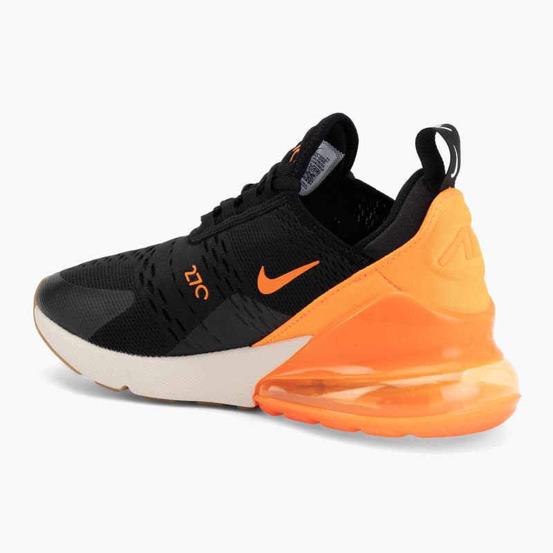 Men's shoes Nike Air Max 270 black/bright crimson/total orange 3