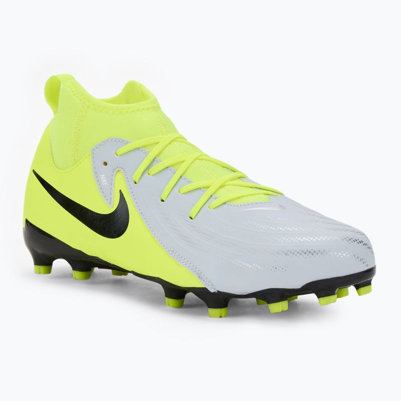 Nike Phantom Luna 2 Academy FG/MG metallic silver/volt/black children's football boots