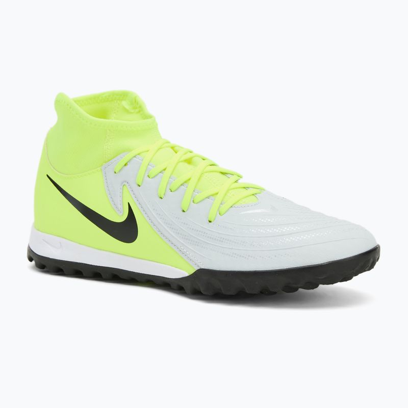 Men's football boots Nike Phantom Luna II Academy TF metallic silver/volt/black