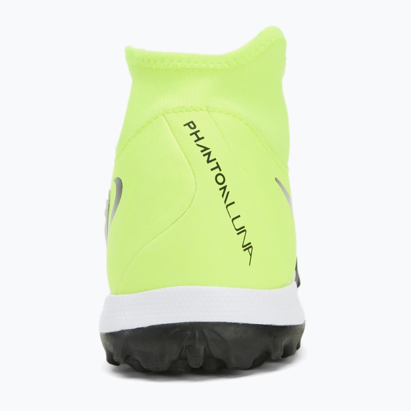 Men's football boots Nike Phantom Luna II Academy TF metallic silver/volt/black 6