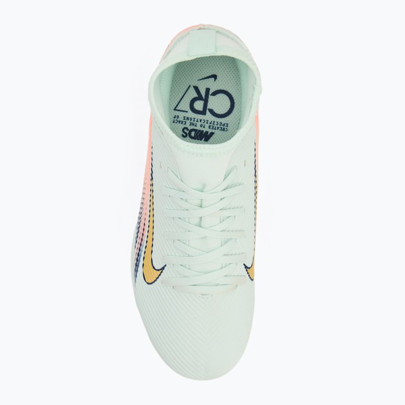 Nike Superfly 10 Club Mercurial Dream Speed FG/MG Jr children's football boots barely green/crimson pulse/metallic gold coin 5