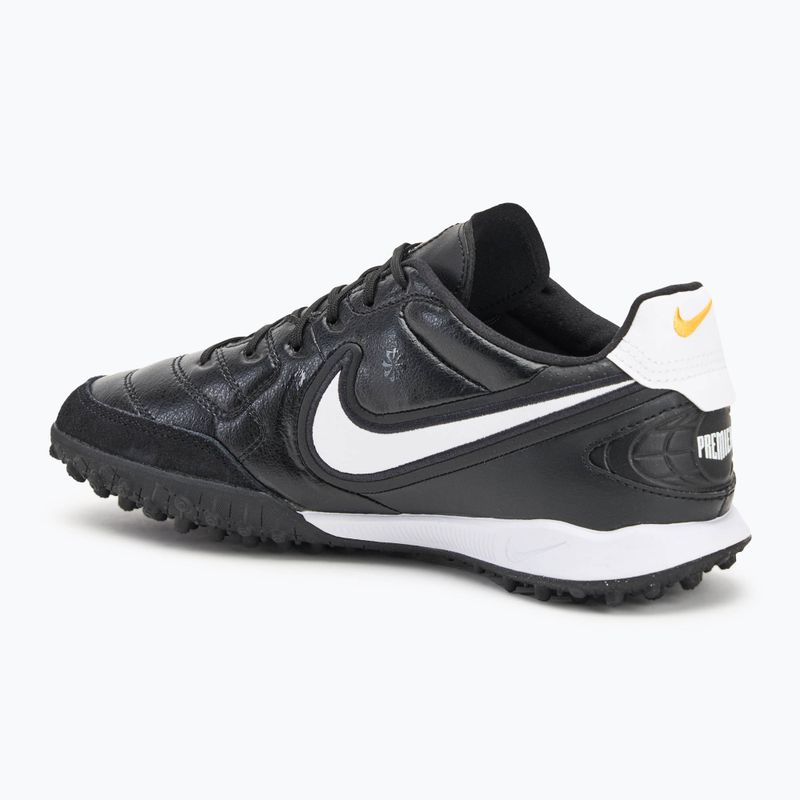 Men's Nike Premier IV TF football boots black/white 3