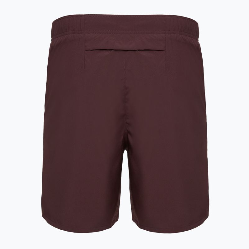 Men's Nike Dri-Fit Challenger 7" Brief-Lined shorts burgundy crush/reflective silver 2