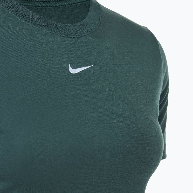 Nike Sportswear Essential women's t-shirt vintage green / white 3