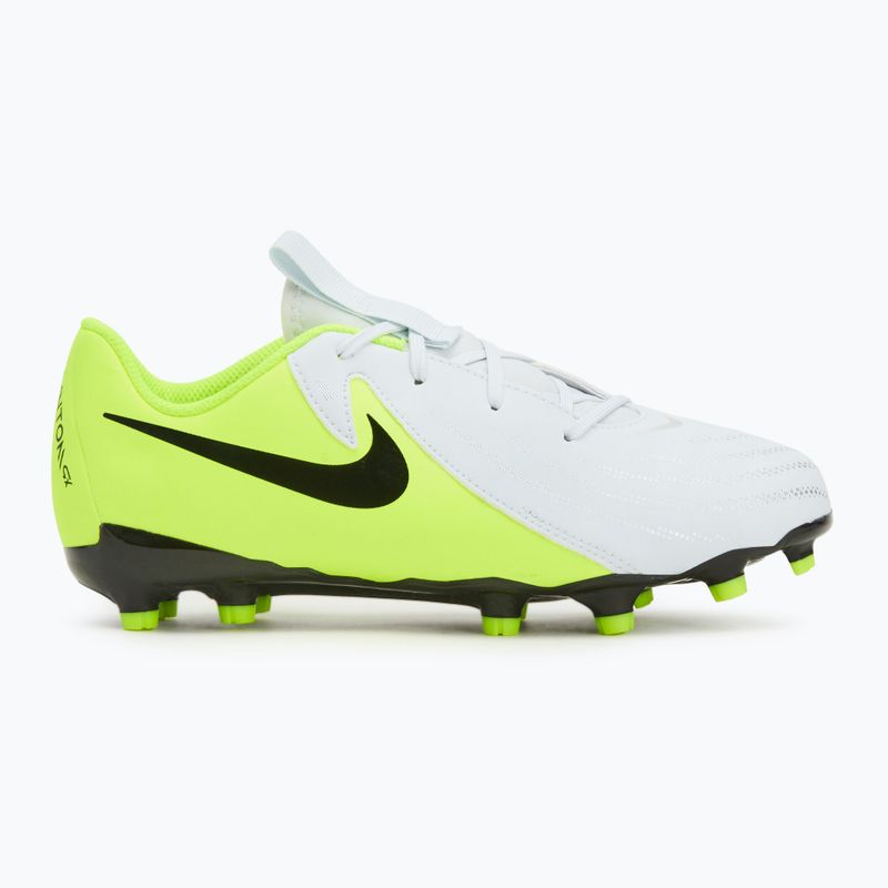 Nike Phantom GX 2 Academy FG/MG metallic silver/volt/black children's football boots 2