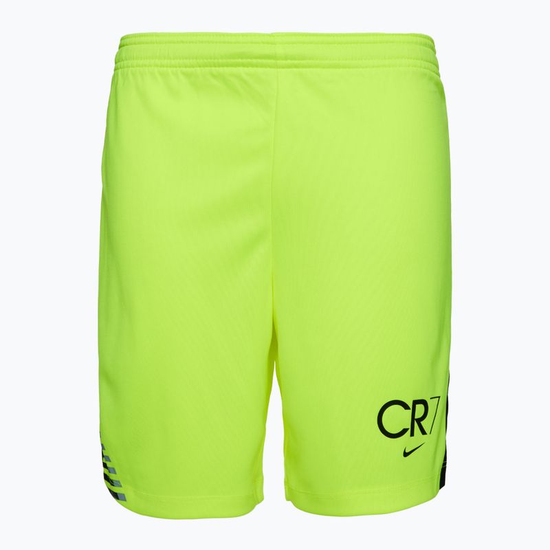 Nike CR7 Academy Dri-FIT volt / black / black children's football shorts