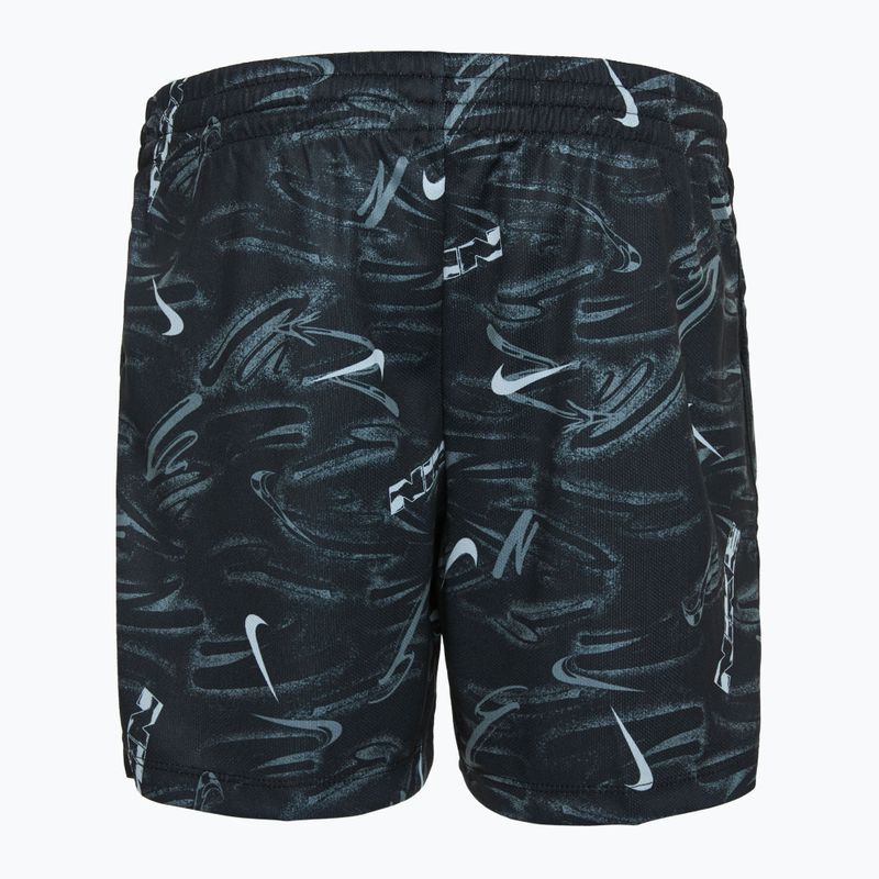 Nike Multi Dri-FIT children's training shorts black / black / white 2
