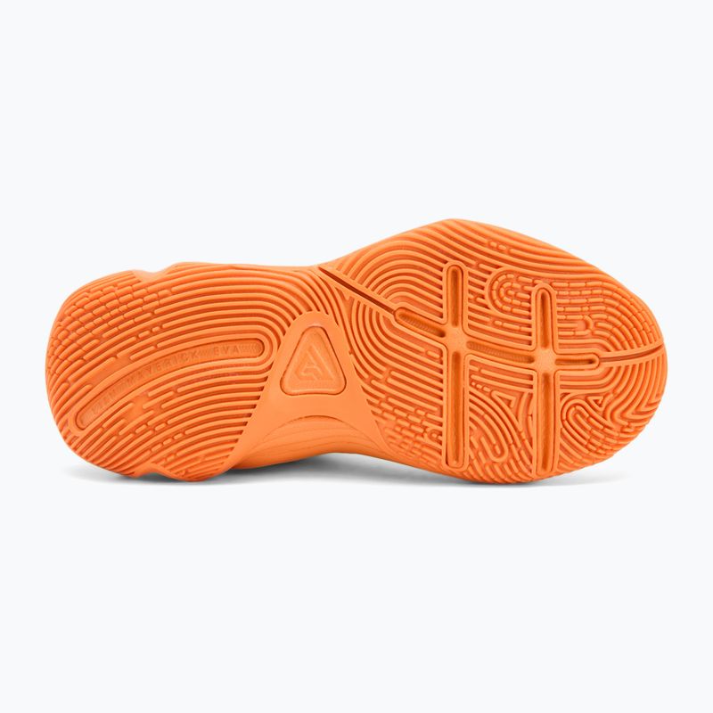 Nike Giannis Immortality 4 children's basketball shoes cyber/ sundial/ lightning/ bright mandarin 4