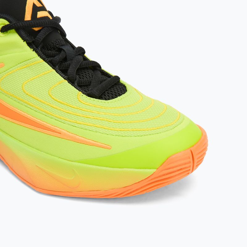 Nike Giannis Immortality 4 children's basketball shoes cyber/ sundial/ lightning/ bright mandarin 7