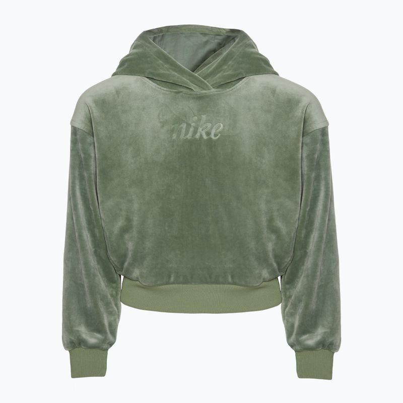 Children's Nike Sportswear Hoodie oil green/jade horizon sweatshirt