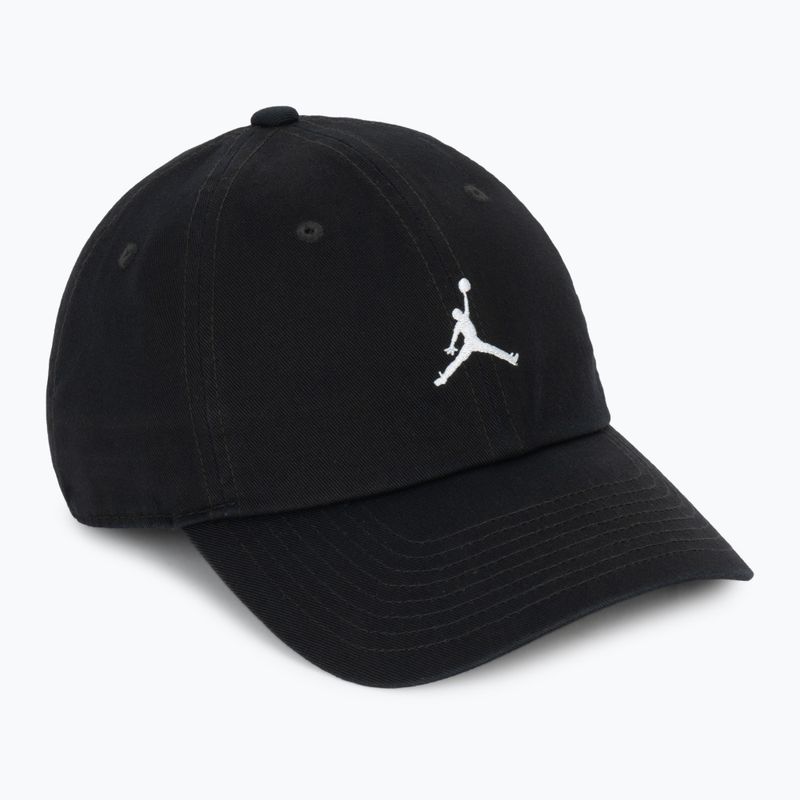 Baseball cap Jordan Club Unstructured Curved-Bill black/white