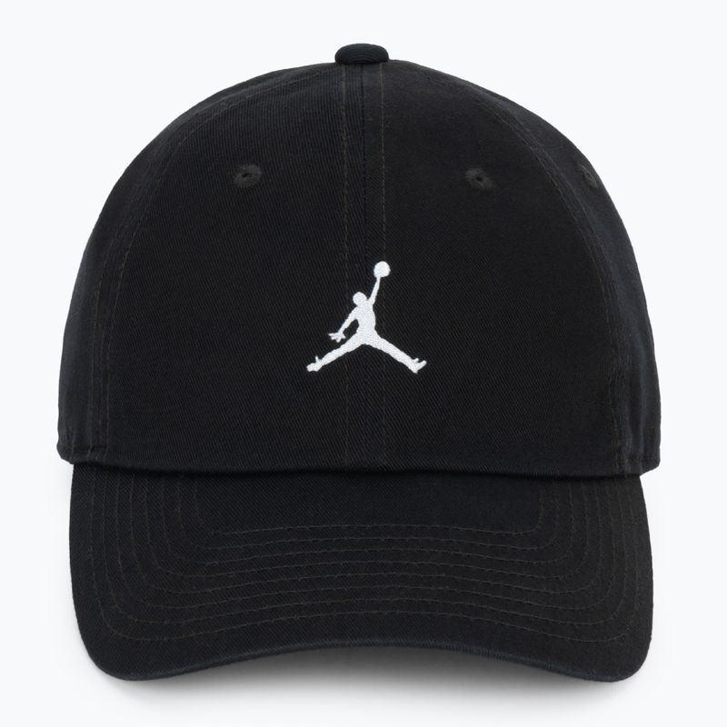 Baseball cap Jordan Club Unstructured Curved-Bill black/white 2