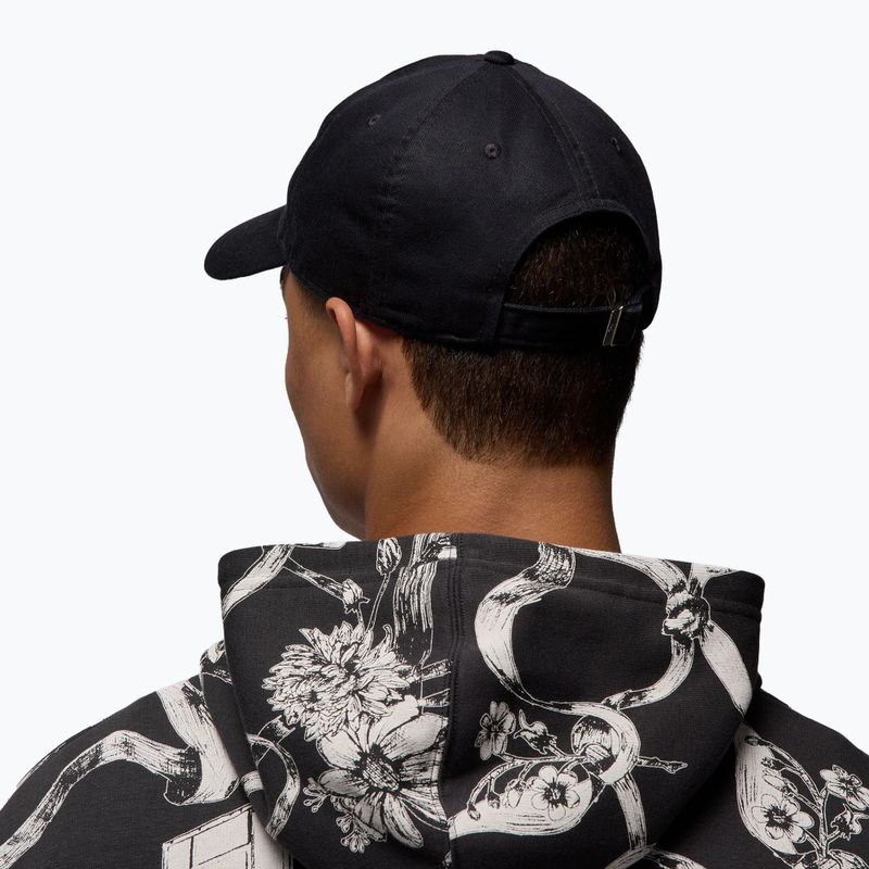 Baseball cap Jordan Club Unstructured Curved-Bill black/black 6