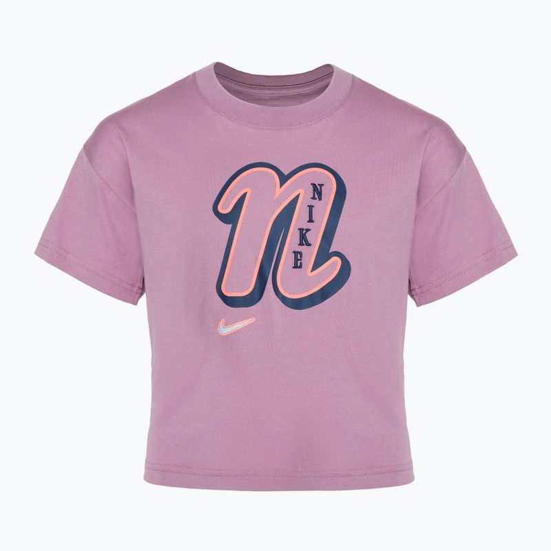 Nike Sportswear children's t-shirt plum dust