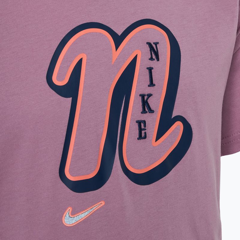 Nike Sportswear children's t-shirt plum dust 3